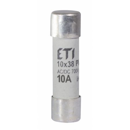 (2625021) Предохранитель CH 10x38 gR-PV  10A 700V (30kA), ETI