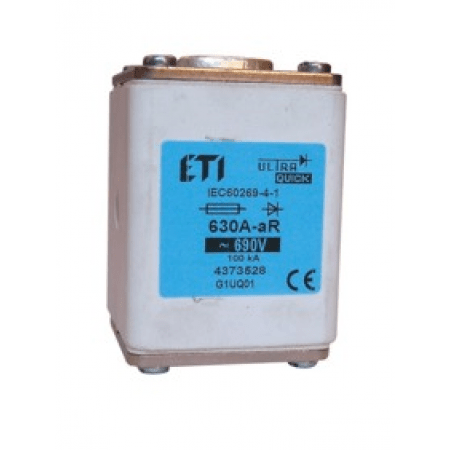 (4374628) Предохранитель G2MUQ01/630A/690V aR (200 kA), ETI