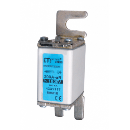 (4301116) Предохранитель S00UQ01/80/160A/1000V aR (200kA), ETI