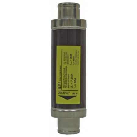 (4227015) Предохранитель VVT-E 7,2kV 100A 50kA (e=192мм), ETI