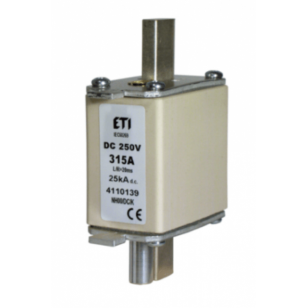 (4110135) Предохранитель NH-00 DC 63A  250V (с бойком), ETI