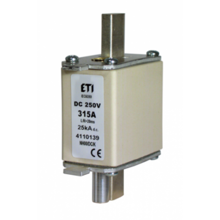 (4110141) Предохранитель NH-00 DC 200A 250V (с бойком), ETI