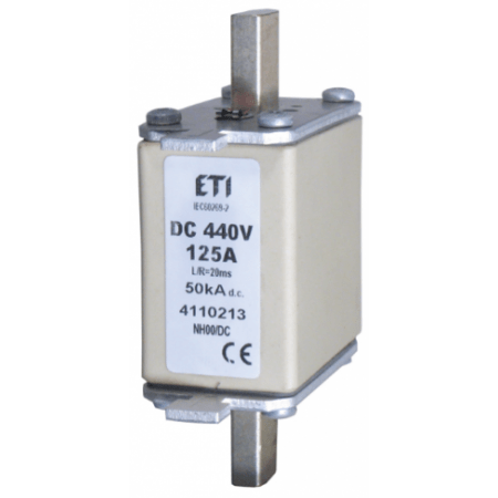 (4110200) Предохранитель NH-000 20A 440V DC, ETI
