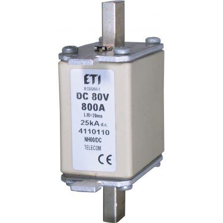 (4110101) Предохранитель NH-00  80V DC 160A (с бойком), ETI