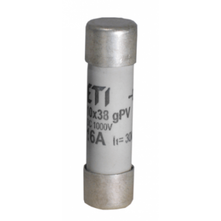 (2625134) Предохранитель CH 10x38 gPV  0,5A 1000V (30kA), ETI