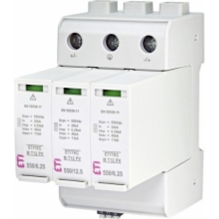 (2440513) Ограничитель перенапряжения ETITEC M T12 PV 1500/10 Y (для PV систем), ETI