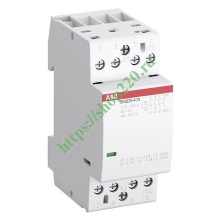 (1SAE231111R0604) ESB25-04N-06 Модульний контактор, ABB