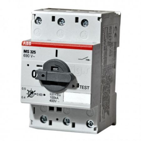 (1SAM150000R1004) автом вимикач захисту двигуна MS325-0,63, ABB