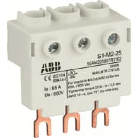 (1SAM201907R1102) клема (65 А) S1-M2-25, ABB