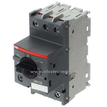 (1SAM350000R1009) автом вимикач захисту двигуна MS132-6,3, ABB