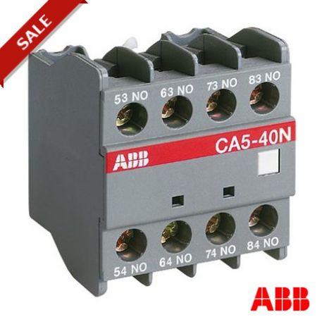 (1SBN010040R1204) Блок додатк контактів CA5-04N, ABB