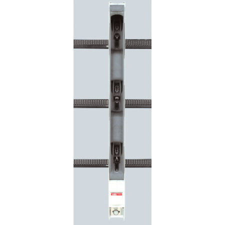 (1SEP102143R0221) 630A 3pole, w. hooked clamp, incl. 3x M12 bolts, ABB