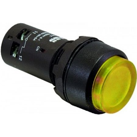 (1SFA619102R1113) CP3-11Y-10,кнопка з підсвічуванням 24V AC/DC, ABB