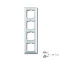 (2CKA001725A1482) 2514-94-507 Рамка 4поста Basic 55 білий, ABB