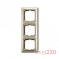 (2CKA001725A1513) 2513-96-507 Рамка 3поста Basic55 б.шале, ABB