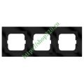 (2CKA001753A4128) 1723-281/11 Рамка врівень 3п.Axcent чорн, ABB