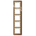(2CKA001754A4547) 1725-283 Рамка 5постів Axcent бронз.скло, ABB