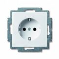 (2CKA002011A3727) 20 EUN-84 Розетка заз.поле Future білий, ABB