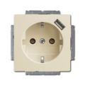(2CKA002011A6192) 20 EUCBUSB-92-507 Роз.Schuko/USB B55 сл, ABB