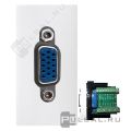 (2CLA215550N1101) N2155.5 BL Розетка VGA Zenit білий 1мод., ABB