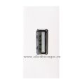 (2CLA215590N1101) N2155.9 BL Роз.USB м-м Zenit біл 1мод., ABB