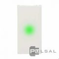 (2CLA218000N1801) N2180 VD Світлосигн.LED Zenit зел 1мод, ABB