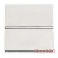 (2CLA220200N1101) N2202 BL Вимикач 1-кл. прох. Zenit біл, ABB