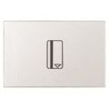 (2CLA221410N1101) N2214.1 BL Вимикач картковий Zenit білий, ABB