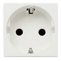 (2CLA228860N1101) N2288.6 BL Розетка заз.шт. Zenit білий, ABB