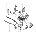 (2CLA856010A1201) 8560.1 OE Ц.плата кл.св-рег. Sky золото, ABB