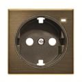 (2CLA858880A1201) 8588.8 OE Ц.пл.роз.заз.SchukoLED Sky зол, ABB