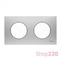(2CLA867200A4001) 8672 OX Рамка 2 поста Skymoon сталь, ABB