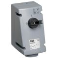 (2CMA163261R1000) Розетка 16A 3P+E IP44 AC 1г бокс руб ВУ, ABB