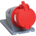 (2CMA166996R1000) Розетка панель кут 16A 2P+E IP67 6г, ABB