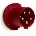 (2CMA167234R1000) Вилка панель пряма 63A 3P+N+E IP44 6г, ABB