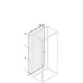 (PPLB2020) IP30/40 EXT. PANEL LEFT H=2000 W=625MM, ABB