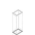 (PTBO7550) IP65 OPEN TOP/BOTTOM W=750MM D=500MM, ABB