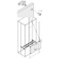 (PVCX4400) XT4 KIT 3-4P WITH. RHD VERT.INS. W=600MM, ABB
