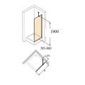 (2CPX021288R9999) Двері сегментні 1 x T7/X1 викат. ліва Ш1,5/В600мм, ABB