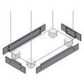 (ZN8000) Фланці цоколю 2 шт. 100х800мм ВхШ, ABB