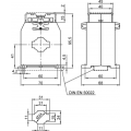 TAC033060J05 Трансформатор струму високоточний 33х10 60/5А (0,5S=1,5VA)
