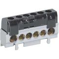 (4816) Клемник Чорний 1х10-35+5х6-25мм2 62мм, Legrand