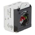 (22971) Osmoz Монт.адаптер 3пост гв. НЗ, Legrand