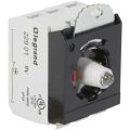 (23008) Osmoz М/ад. 3п гв. 24В LED зел.2НО, Legrand