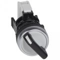 (23071) Osmoz Бл-конт. пруж.кл.130В LED Чер, Legrand