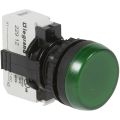 (23112) Osmoz М/ад. 1п пруж.кл. 24В LED зел, Legrand