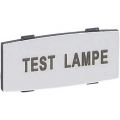 (24345) Osmoz вставк. вузька алюм. ""TEST LAMPE" , Legrand