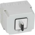 (27753) PR63 Перем 1-0-2 45гр 4П бокс IP55, Legrand