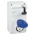 (56609) P17Щит.комб.IP44 32А 2К+З 230В, Legrand
