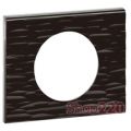 (69021) Celiane Рамка 1п Corian Чорний рифлений, Legrand